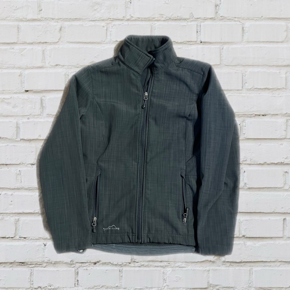 Eddie Bauer Softshell Jacket; ladies M